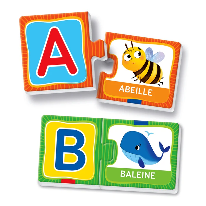 Clementoni puzzle éducatif -26pcs-l'alphabet-3-5ans - Image 3