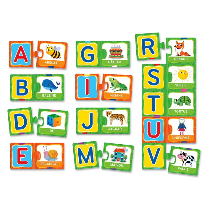 Clementoni puzzle éducatif -26pcs-l'alphabet-3-5ans - Image 2