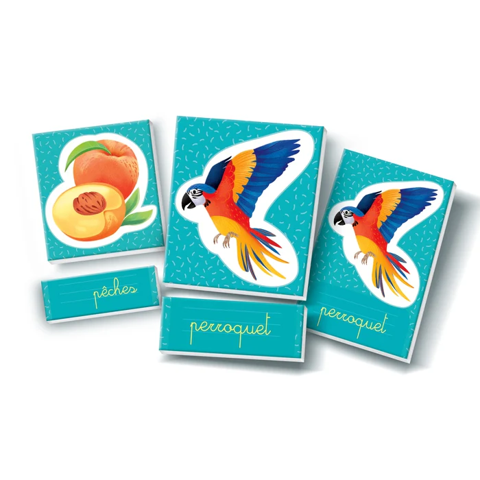 CLEMENTONI-JEU EDUCATIF MONTESSORI LES MOTS EN IMAGES - Image 3