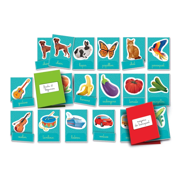 CLEMENTONI-JEU EDUCATIF MONTESSORI LES MOTS EN IMAGES - Image 2