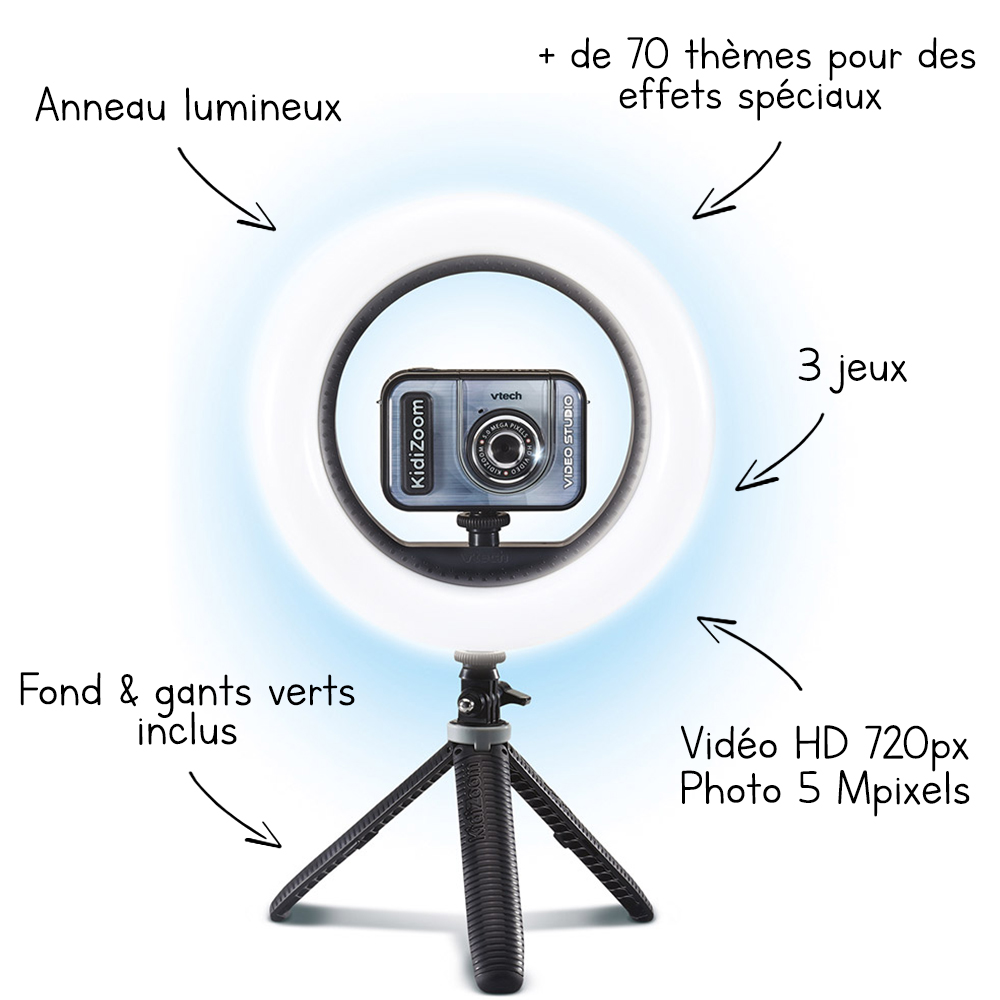 VTECH-KIDIZOOM VIDEO STUDIO PRO+7ANS - Image 4