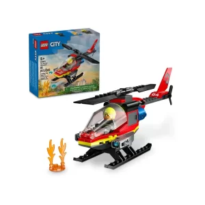 Lego city l'helicoptere de secours des pompiers+5ans