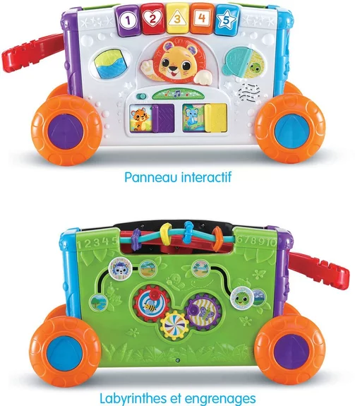 VTECH-SUPER CHARIOT INTERACTIF-MULTI-ACTIVITES-12-36MOIS - Image 4