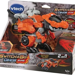 VTECH-SWITCH&GO DINOS FIRE-2EN1+4ANS