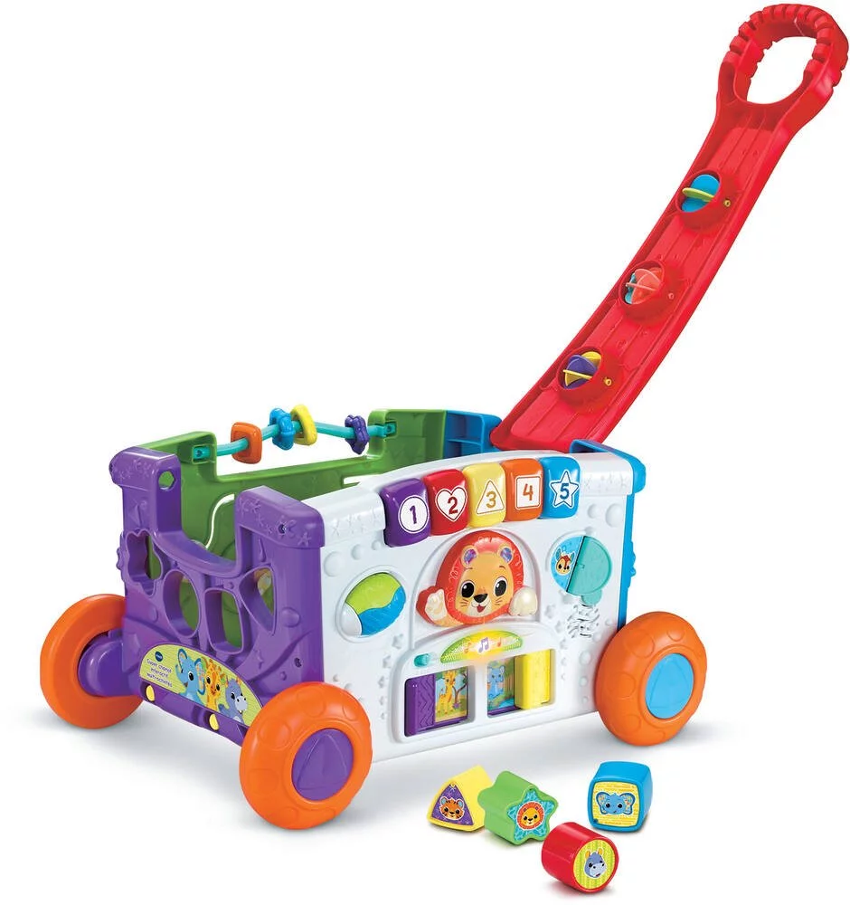 VTECH-SUPER CHARIOT INTERACTIF-MULTI-ACTIVITES-12-36MOIS