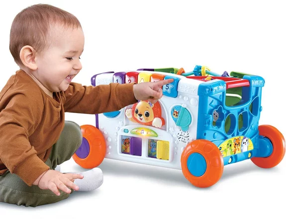 VTECH-SUPER CHARIOT INTERACTIF-MULTI-ACTIVITES-12-36MOIS - Image 2