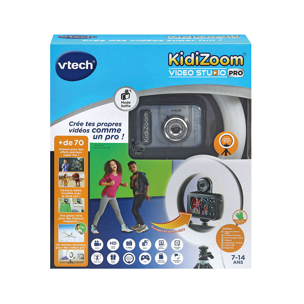 VTECH-KIDIZOOM VIDEO STUDIO PRO+7ANS