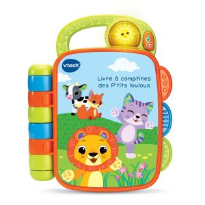 Vtech livre a comptines des p'tits loulous-6-36mois