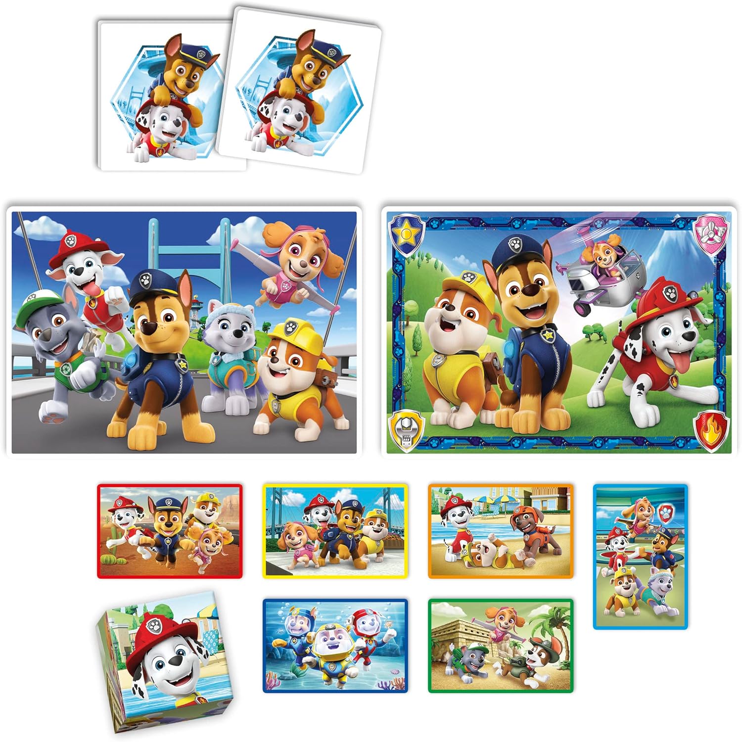 PUZZLE EDUCATIF-4EN1-PAW PATROL-CLEMENTONI - Image 4