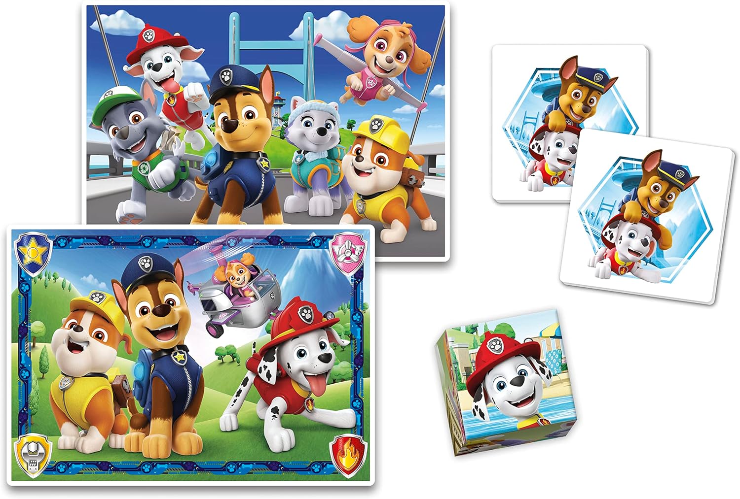 PUZZLE EDUCATIF-4EN1-PAW PATROL-CLEMENTONI - Image 3