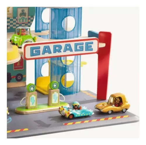 CIRCUIT GARAGE CRAZY MOTORS-3-9ANS-DJECO - Image 2