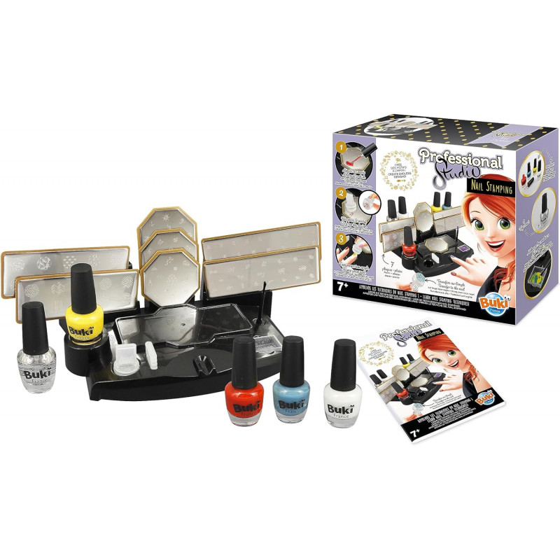 JEU DE CREATION-STUDIO PROFESSIONNEL TATOOS+7ANS-BUKI - Image 2
