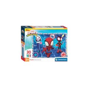 Clementoni puzzle-30pcs-spiderman et ses amis+3ans