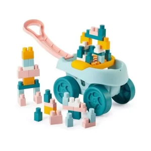 Bloc de construction dans chariot-40pcs+18mois