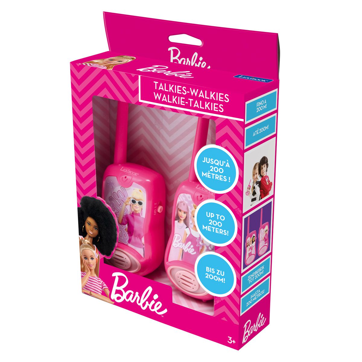 LEXIBOOK-TALKIE-WALKIE BARBIE RAYON 200M+3ANS - Image 5