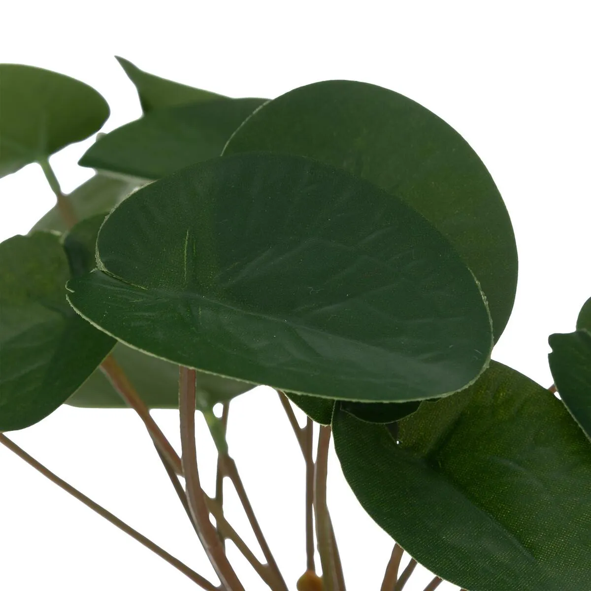 PLANTES ARTIFICIELLES-26CM-POT CERAMIQUE-BOIS-BEIGE - Image 3