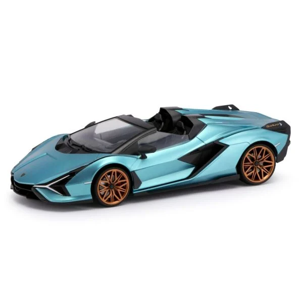 VOITURE R/C LAMBORGHINI SIAN VERT CLAIR/BLEU-ASST – Image 2