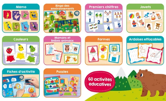 CAROTINA BABY PUZZLE-60 JEUX +2ANS-LISCIANI – Image 4