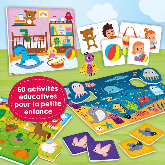 CAROTINA BABY PUZZLE-60 JEUX +2ANS-LISCIANI – Image 3