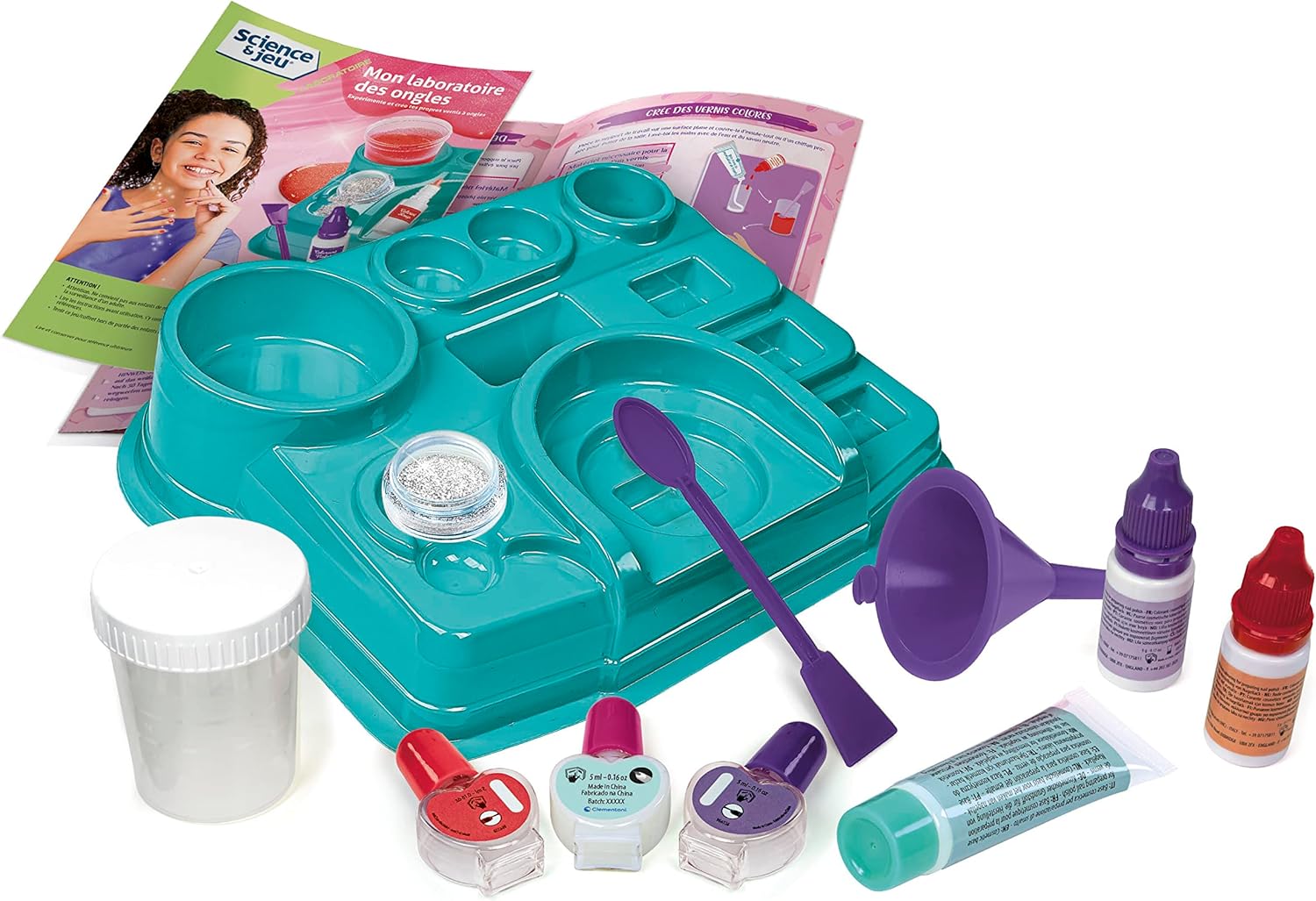 SCIENCE ET JEU-MON LABORATOIRE DES ONGLES+8ANS-CLEMENTONI - Image 5