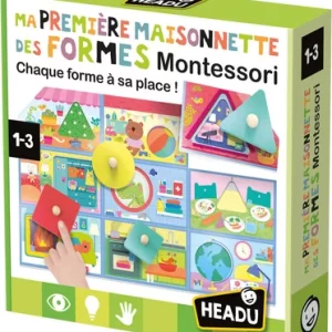 JEU EDUCATIF-MA PREMEIRE MAISONNETTE DES FORMES-1-3ANS