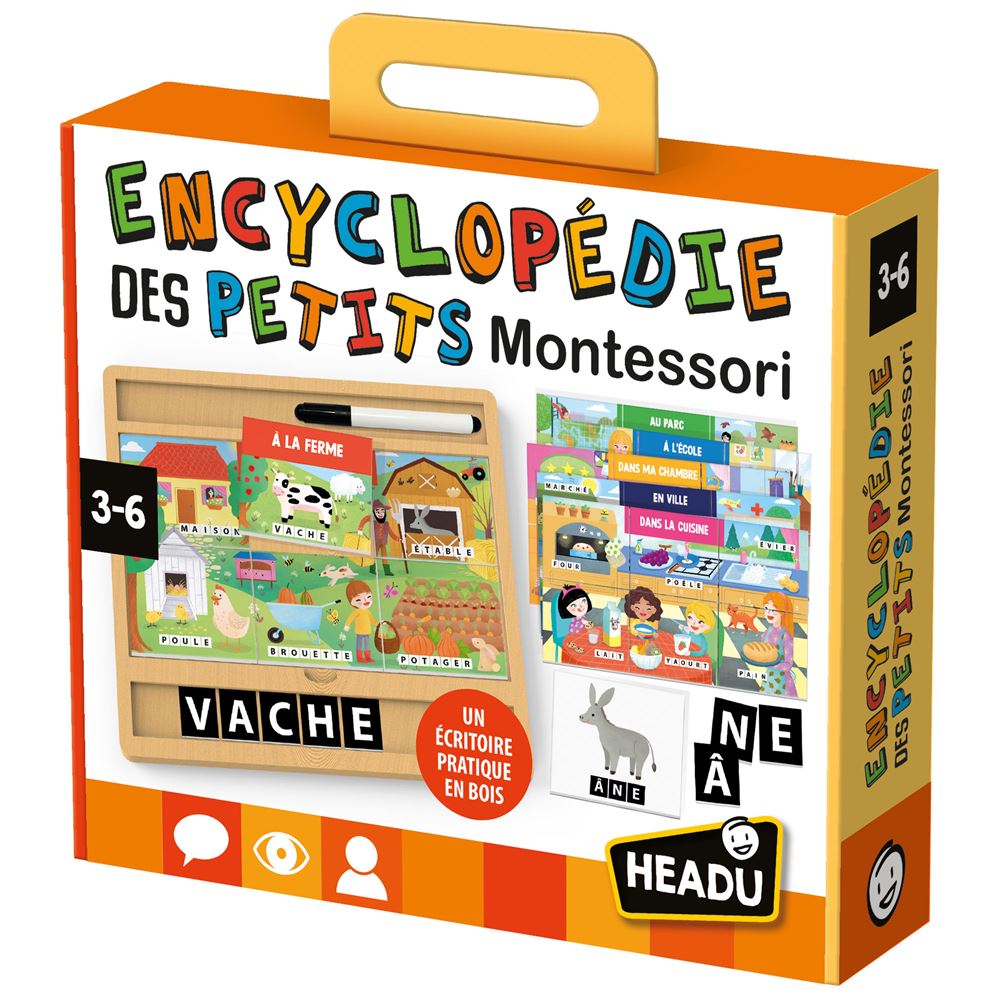 JEU EDUCATIF ENCYCLOPEDIE DES PETITS MONTESSORI+3ANS