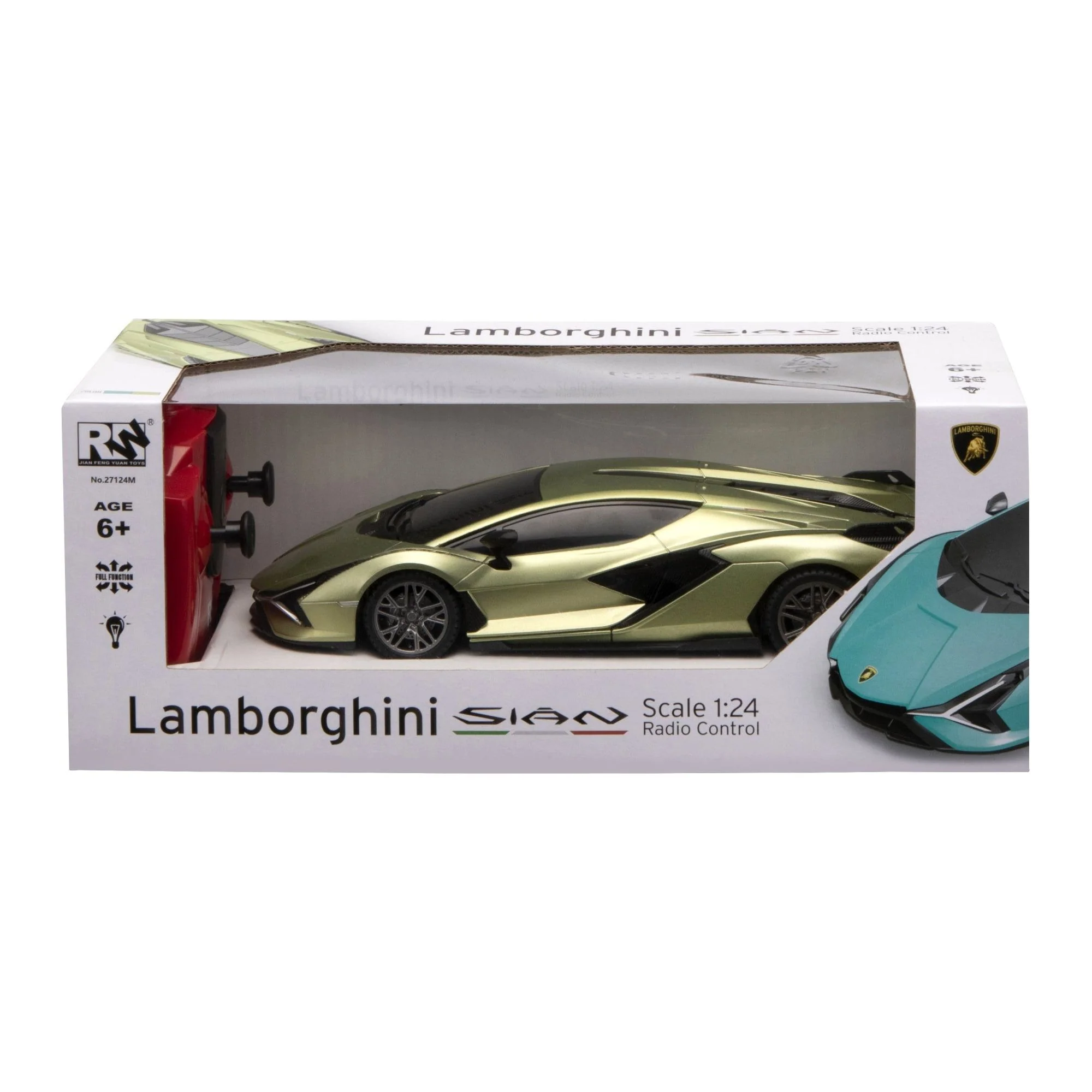 VOITURE R/C LAMBORGHINI SIAN VERT CLAIR/BLEU-ASST – Image 3