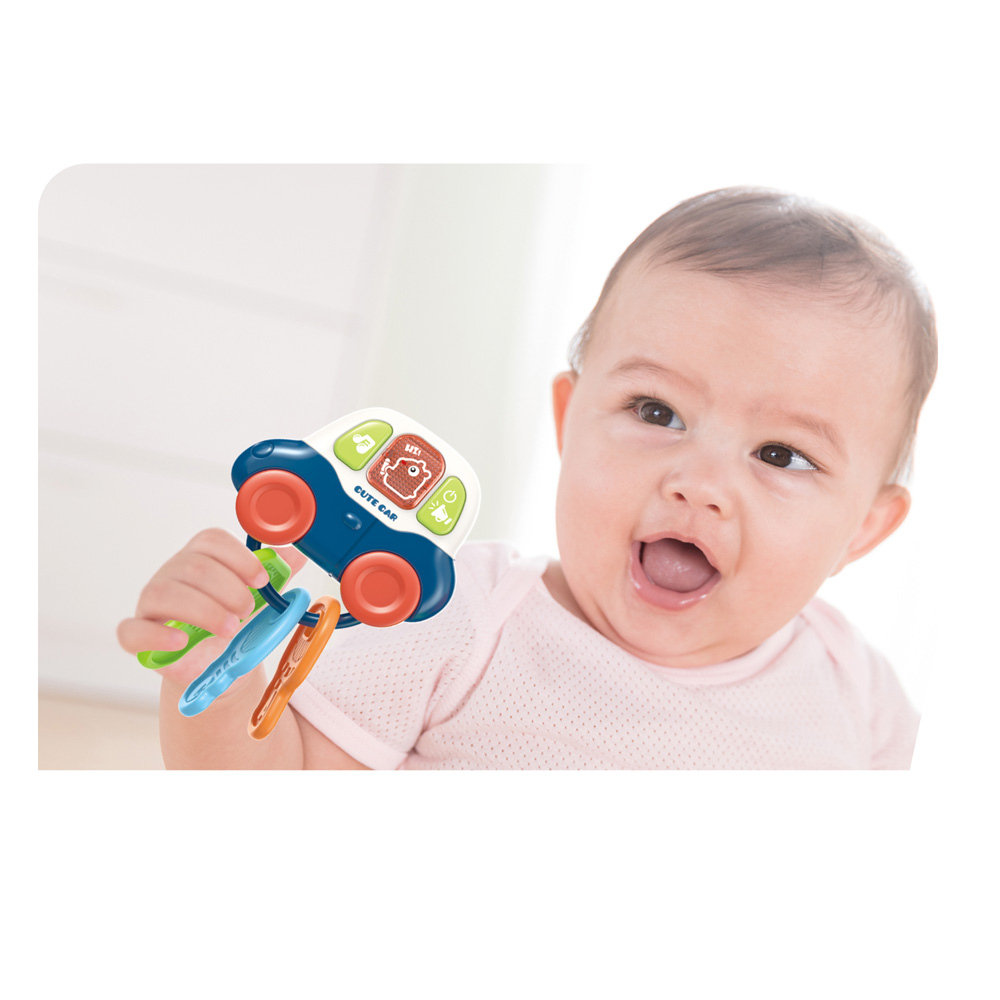 Voiture musicale bebe hochet 3 cles+6mois - Image 2