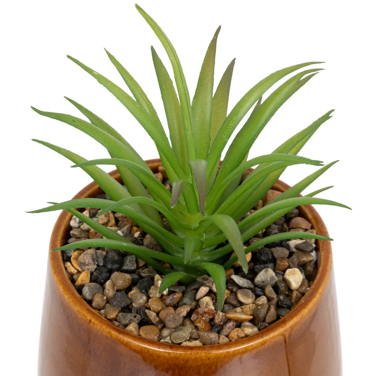 Plante artificielle succulent-12cm-pot en céramique ASST – Image 4