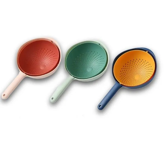 Passoire en plastique avec reservoir-12,5x14,5x40,5cm-couleur ASST – Image 8