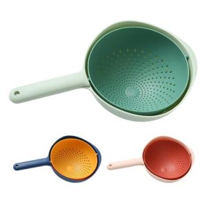 Passoire en plastique avec reservoir-12,5x14,5x40,5cm-couleur ASST