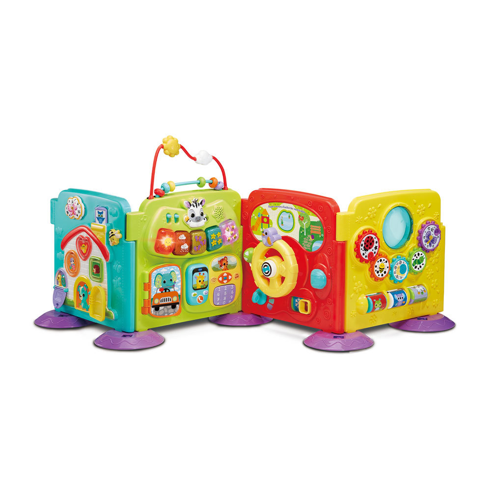 Vtech super centre d'activités modulable 4 factions de jouer jaune +rouge-6-36mois - Image 5