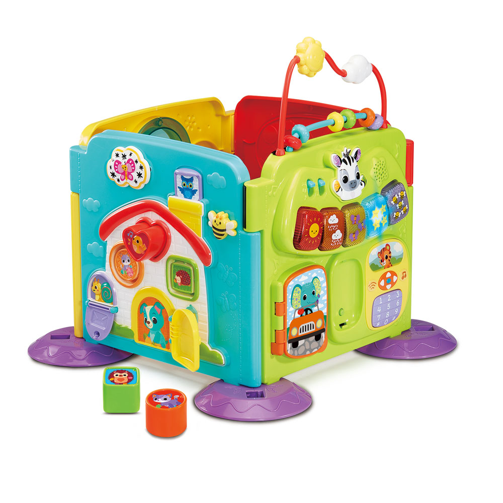 Vtech super centre d'activités modulable 4 factions de jouer jaune +rouge-6-36mois - Image 3