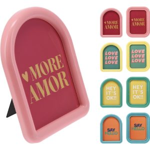 Cadre photo-15x20cm-forme arche cadre en plastique ASST