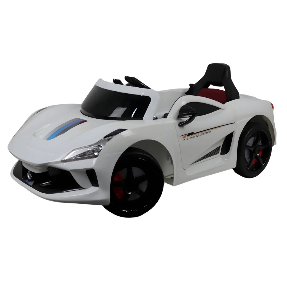 Voiture électrique dm/RC/USB la Ferrari -blanc-noir