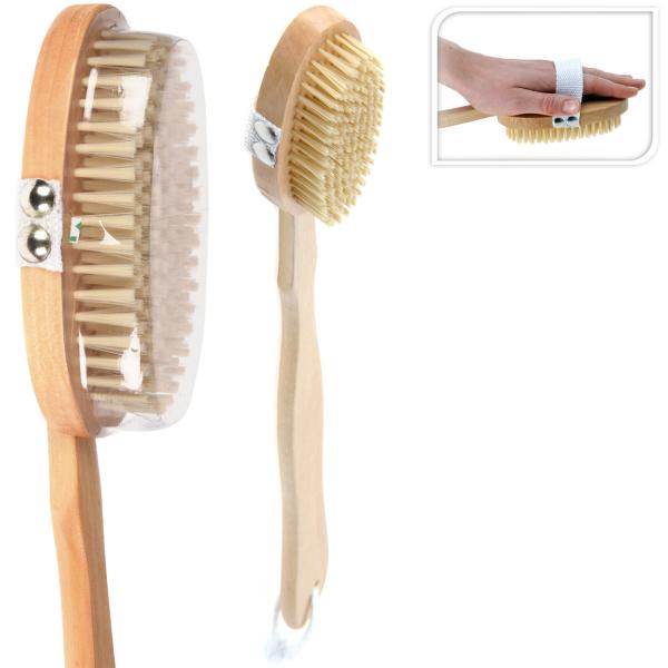 BROSSE DE BAIN-43CM-EN BOIS - Image 2