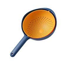 Passoire en plastique avec reservoir-12,5x14,5x40,5cm-couleur ASST – Image 3