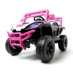 4x4 électrique 4 moteurs/RC/USB limited édition super-rose-blanc