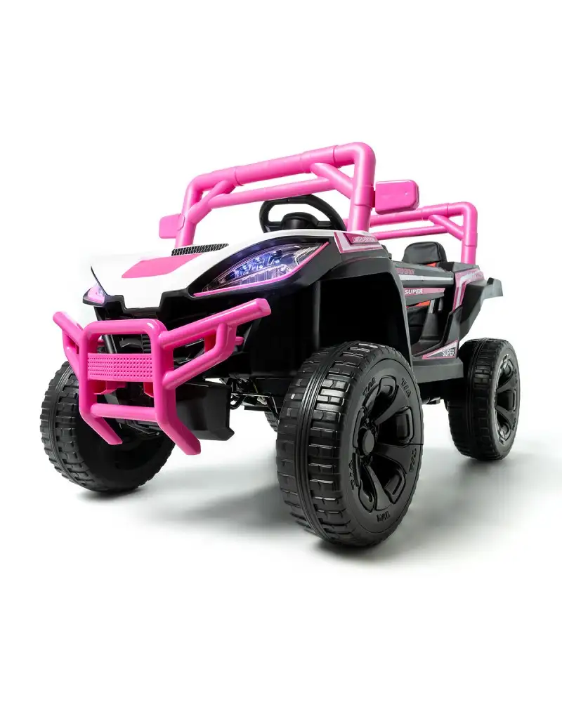 4x4 électrique 4 moteurs/RC/USB limited édition super-rose-blanc