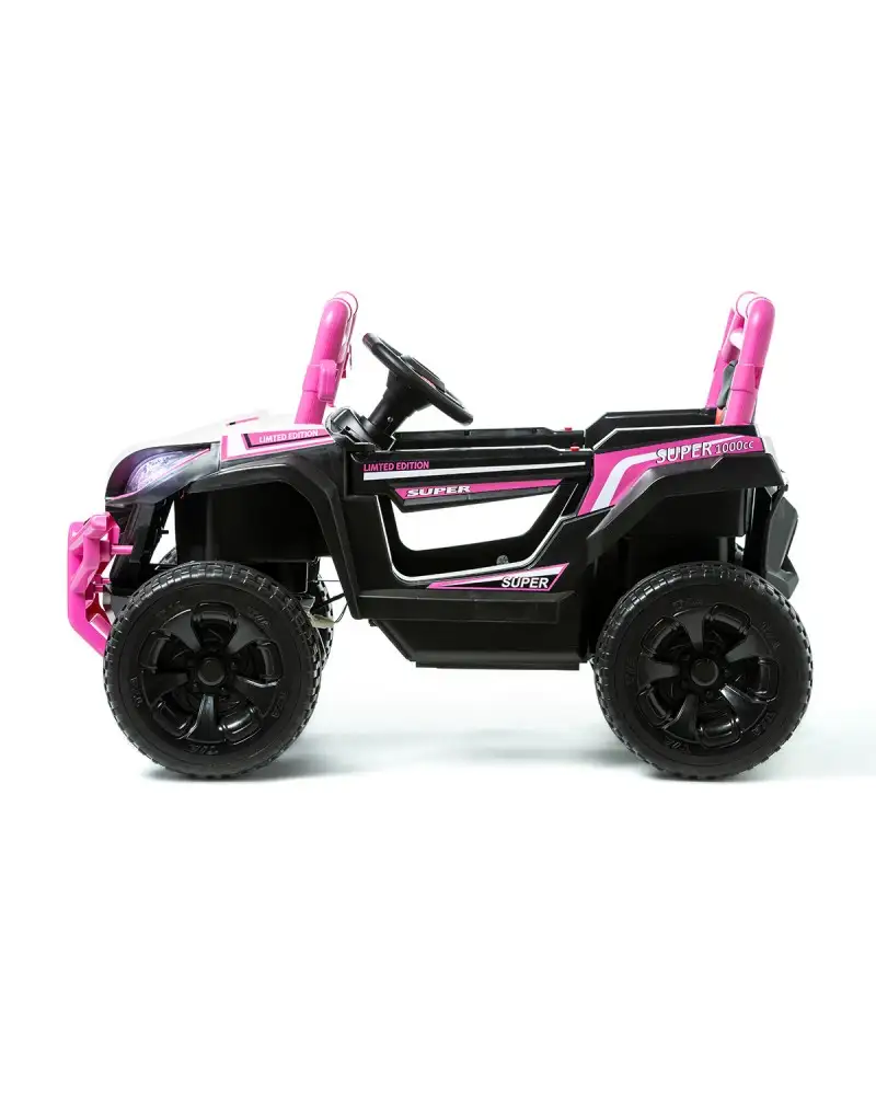 4x4 électrique 4 moteurs/RC/USB limited édition super-rose-blanc - Image 2