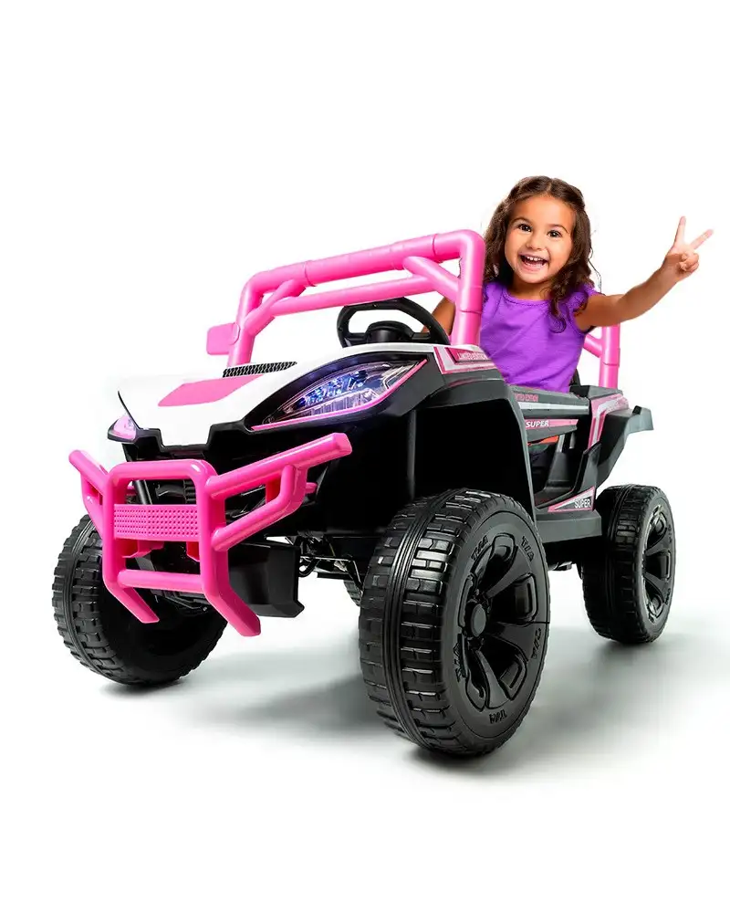 4x4 électrique 4 moteurs/RC/USB limited édition super-rose-blanc - Image 4