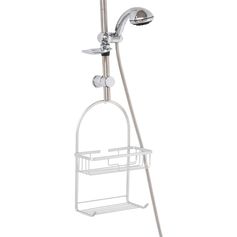 SERVITEUR DE DOUCHE EN ALU-NOIR-2 NIVEAUX-49.5X28X12.5CM - Image 4