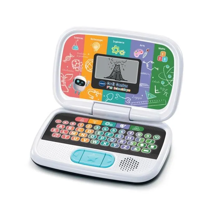 Vtech ordi genius p'tit scientifique-blanc-noir-3-7ans - Image 3