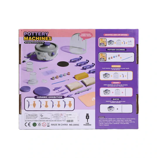 Jeu pottery machines kit de poterie miniature+8ans - Image 2