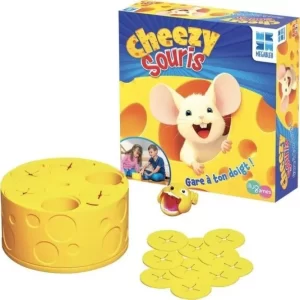 Jeu de société cheezy souris gare a ton doigt-2-4joueurs+3ans