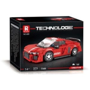 Bloc de construction-373pcs-voiture de sport