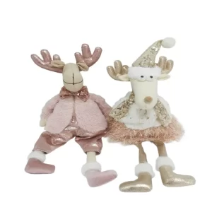 Noel elan en peluche -55cm -ASST