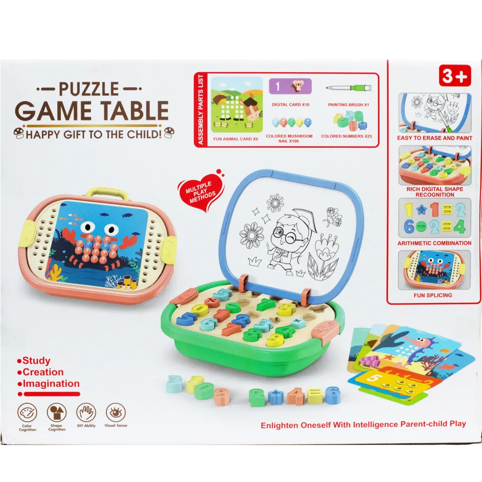 Puzzle éducatif table+3ans