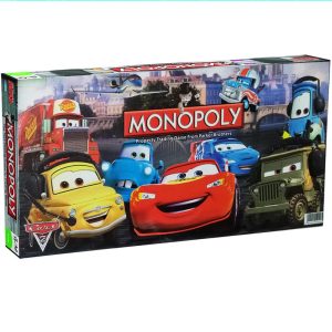 Jeu de société Monopoly cars 2 2x36