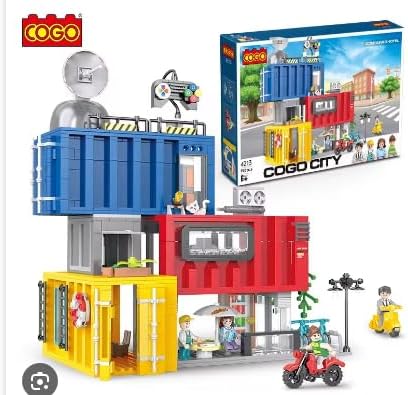 BLOC DE CONSTRUCTION-794PCS-CONTAINER HOTEL+3ANS - Image 2